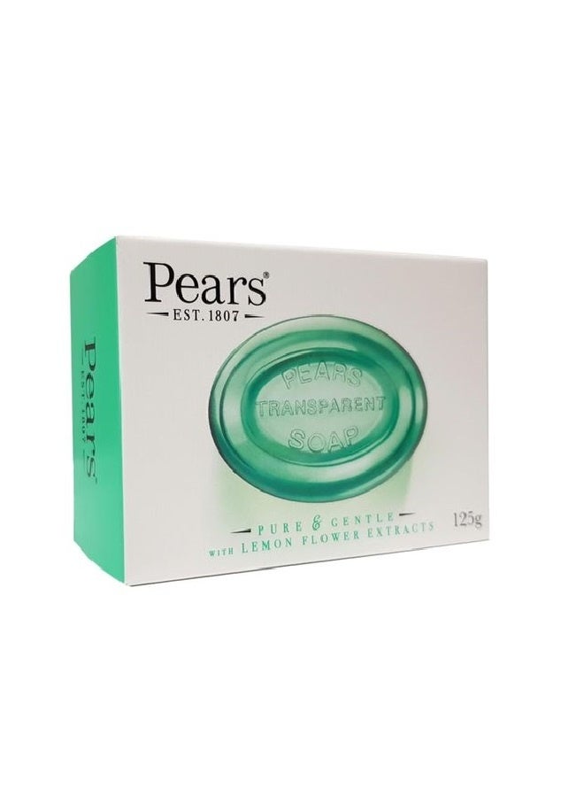 بيرز صابون نقي ولطيف 125 غرام، مستخلصات زهر الليمون - Image 1